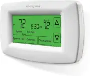 7-Day Programmable Touchscreen Thermostat for Effortless Temperature Control
