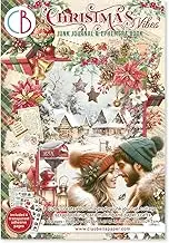 Ciao Bella Junk Journal Ephemera Book - Collage,Scrapbooking, Card Making (Christmas Vibes)