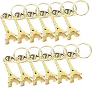 [LIFKOME] 36 Pcs Mini Keychain Cool Keyring Eiffel Tower Gold Portecle Gold Eiffel Tower Keychain Eiffel Tower Charms Eiffel Tower Model Mini Eiffel Tower Key Eiffel Tower Christmas Ornament