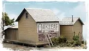 BAR MILLS HO Scale Model Train Buildings - OAKLEAF Shipping & Storage - 0182