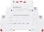 Marhynchus GRW8‑02 Temperature Control Relay, Optional Heating-Cooling Mode, LED Indicator, AC/DC 24V to 240V DIN Rail Installation Monitor Temperature Range