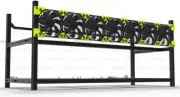 Veddha 8 GPU Stackable Open Air Mining Computer Frame Rig Case Crypto No Fans