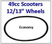 Ice Bear Evader 50 PMZ50-M5,GY6-50 Long Case Economy Scooter Belt