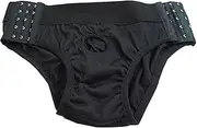 Strap On Harness Adjustable Pants Strapless Underwear Couples Unisex Briefs for Men Women One Size Black(A)
