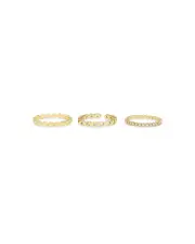 Ettika Small Bits of Bling Ring Set