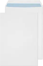 Blake Purely Everyday C4 324 x 229 mm 90 GSM Self Seal Pocket Envelopes (12891/50 PR) White - Pack of 50