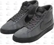 Nike SB Zoom Blazer Mid Anthracite Gray Black FD0731-001 Shoe Sneaker Trainer