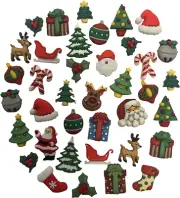 Buttons Galore Christmas Super Value Pack Craft Buttons, Red 50 Pack