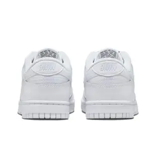 【NIKE 耐吉】Nike Dunk Low Just Do It White 珠光白 FD8683-100