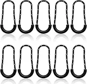 BEZANU Zipper Pull Tabs, 10 PCS Replacement Zipper Tags for Clothes, Backpacks, Tents, Luggage (Black & White)