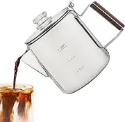 Percolator Coffee Pot,Coffee Maker Percolator | Portable Machine with Compact Vintage Design for Camp Beach Family and Friends Gatherings