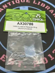 Axial AX30786 WB8 Driveshaft Retainer Ring Aluminum (2) Wraith / AX10 / SCX10