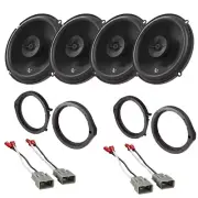 Infinity Primus603F 6-1/2" Front-Rear Speakers for For 2006-2021 Honda Civic (for: Honda)