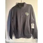 Colosseum UCF Knights Pullover Sweatshirt Quarter Zip Collegiate Mens Medium New