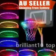 Solar LED Basketball Score-Sensor Lit Up Hoop Lights Rim Light Strips WaterproDY