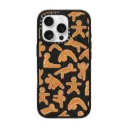 iPhone 16 Pro Impact Case yoga gingerbread man / xmas pattern