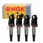 4 pc NGK Ignition Coils for 2016 BMW Z4 2.0L L4 Spark Plug Wire Boot xq (for: BMW)
