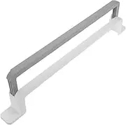 CRILSTYLEO Foldable Wall Mounted Slipper Rack No Drilling Towel Hanger for Bathroom Kitchen Moisture Resistant Shoe Storage Shelf Space Saving Design Stylish Functional Grey