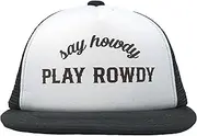 [Funky Junque] Kids Baseball Hat Girl Boy Toddler Infant Flat Brim Trucker Hat Youth Sun Beach Cap Summer Mesh