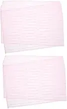 Generic 2pcs Nylon Exfoliating Bath Washer Towels for Deep Cleaning Stylish Shower Scrubber Cloths for Back Scrubbing and Skin Refreshing Dirt Removal Minimalist Design