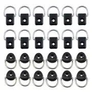 Lightweight Nylon Kayak D Ring Screws for Secure Deck Lines and Rigging