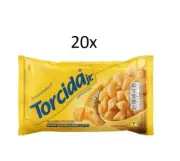 Lot of 20 Brazilian Elma Chips Wheat Cheese Flavor Snacks Torcida Package 45g