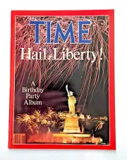 TIME Magazine July 14, 1986 Statue of Liberty 100th Birthday NO LABEL