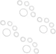 BESTOYARD 4sets Pool Pump Gasket Set Air Compressor Connector Seal Washer Rubber Leak Proof Easy Install Replacement Parts 5pcs*4