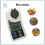 Digital Brix Refractometer Juice Fruits Beer Sugar Content Tester Range 0 to 55%