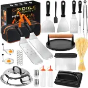 Griddle Accessories, 127 Pcs Flat Top Grill Accessories Kit for Blackstone an...