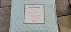 NEW CANTERBURY KING SIZE SHEET SET KING SHEETS BLUE HAZE PRINT 300 CT COTTON