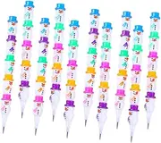 COHEALI Snowman Pencils 20pcs Environmental Writing Pencils Boys and Girls Stationery Supplies