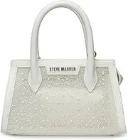 [Steve Madden] Peach Mesh/Pearl Top Handle, White, White, One Size