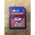 工業儲存卡/ 記憶卡 原裝TRANSCEND/創見 SD卡 2G 小容量低速存儲卡