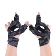 FiTKer Glove with LED Light Flashlight Gloves Outdoor Gear Rescue Night Fishing