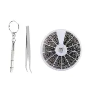 Spectacles Sunglass Eyeglass Tiny Screws Nut Repair Tool Repair Kit Micro