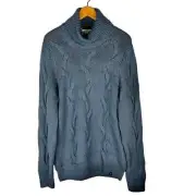 BRAX FEEL GOOD BRIAN PULLOVER TURTLENECK SWEATER IN STORM BLUE NWT MEN'S SIZE 50