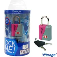 在飛比找PChome24h購物優惠-Verage 維麗杰 風格系列TSA海關鑰匙鎖(粉紅)