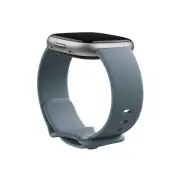Fitbit Versa 4 Fitness Tracker - Waterfall Blue/Platinum Aluminium
