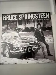 BRUCE SPRINGSTEEN 18-Month Wall Calendar SEALED - 2017!