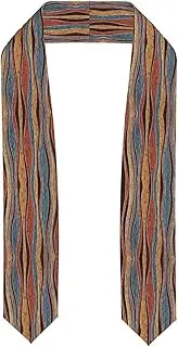 [EdWal] Colorful stripes print Graduation Stole and Sash Class for Unisex Adult Honor Stole Honor Stole of 2025