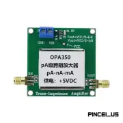pA Level IV Transimpedance Amplifier OPA350 TIA Weak Current Measurement pe66