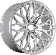 Alloy Forged Wheels Monoblock Multi Spokes Custom 20 21 22 Each Sizes Silver Polished Compatible for Honda Toyota(17)