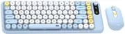 Fantech GO MOCHI85 75% Wireless Keyboard and Mouse Combo - Blue [KBFTWK898BL]