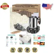 DIY Candle Making Supplies: 10lbs Soy Wax, Electric Stove & Essential Tools Kit