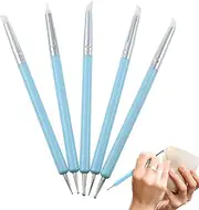Air Dry Clay Tools, Double Tipped Silicone Clay Sculpting Tools | Ceramic Brushes, Point Drill Pen For Chinese New Year, Valentine's Day, Mother's Day
