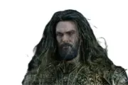 1/6 Male Head Sculpt Aquaman Celebrity Jason Momoa Long Hair For 12in Figure