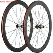 700C Clincher Carbon Wheelset With Basalt Brake Road Bike Wheels Novatec 271 Hub