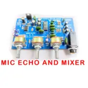 PT2399 NE5532 Digital Delay Echo Mic Audio Mixer Processor DIY PCB circuit Kit