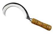 Forged Sickle. Herb knife. Handmade scythe. Forged Crop Reaper. Garden tool